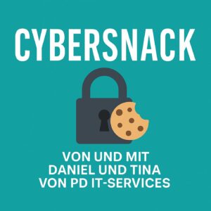 cybersnack logo, podcast